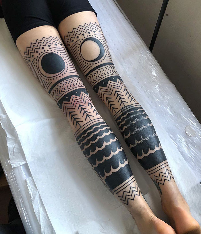 Back Leg Tattoo Ideas: Stunning Designs to Inspire