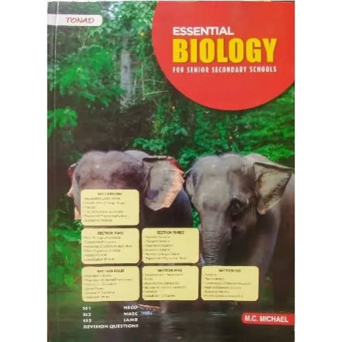 Essential Biology For Senior Secondary Schools M C Michael Konga Essential Biology For Senior Secondary Schools M C Michael Konga