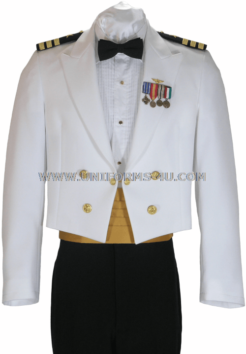 Male Officer Dinner Dress White Male Officer Dinner Dress White