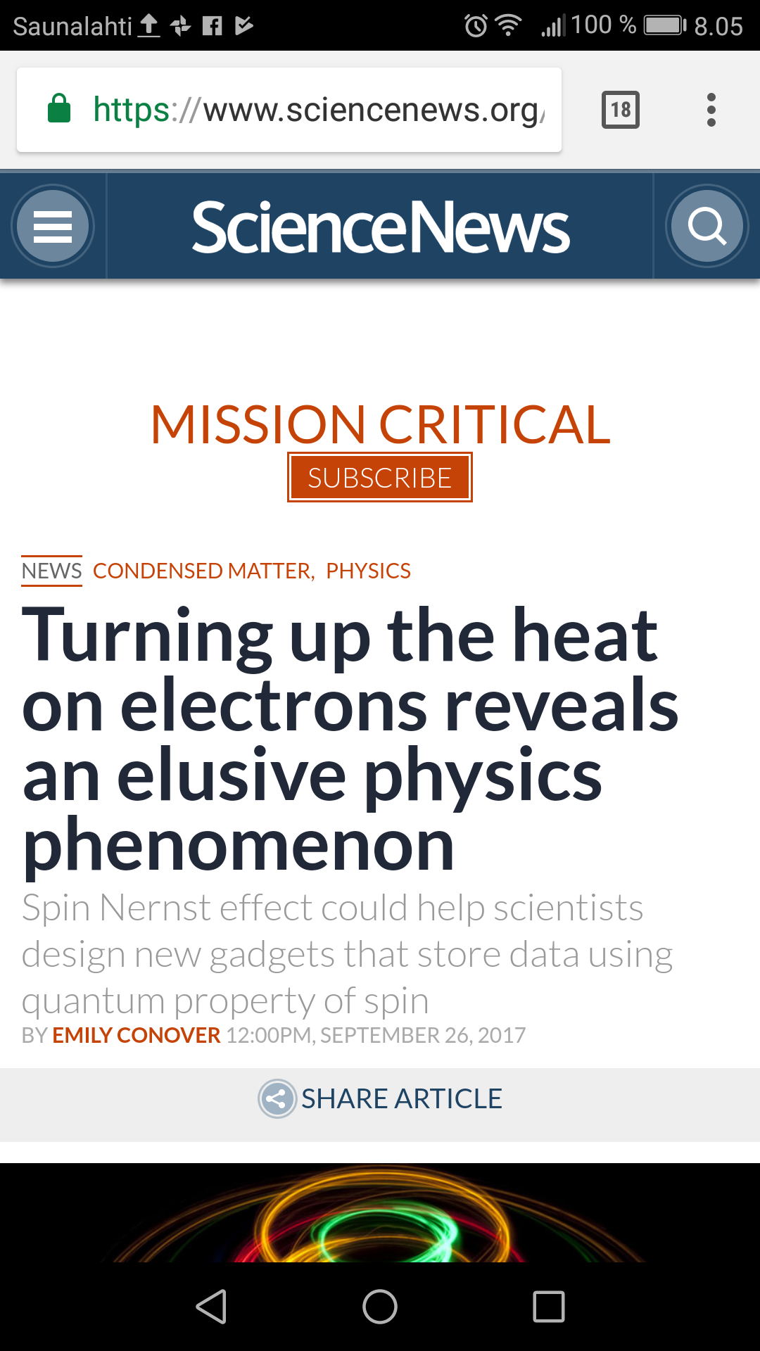 Turning Up The Heat On Electrons Reveals An Elusive Physics Phenomenon Turning Up The Heat On Electrons Reveals An Elusive Physics Phenomenon